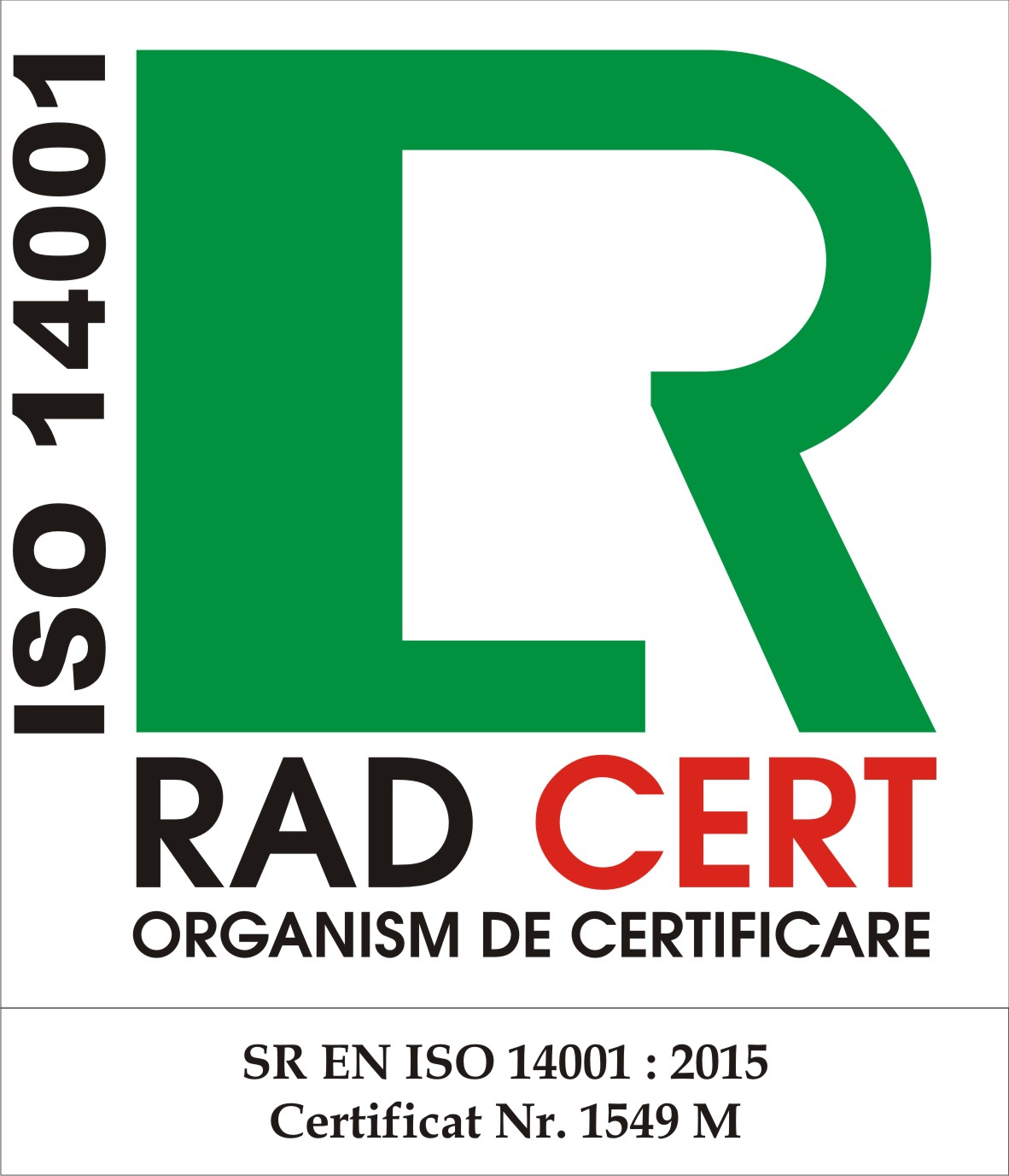 1549 M BAD CAB DYNAMIC 14001 2015 LOGO